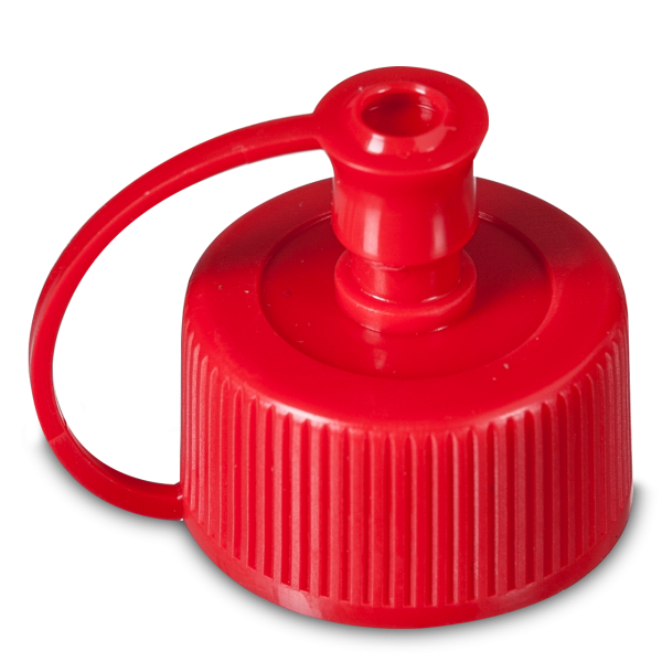 Tappo spray - rosso - HD/LDPE - RD 25
