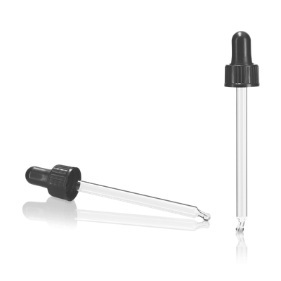 Bouchon pipette - noir - verre - GL 18 - Allround 100ml
