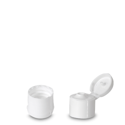 Folding hinge closure PP white RD 18