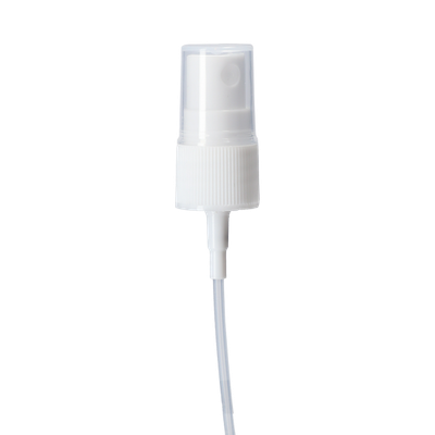 Finger duster - PP - white - thread 18 - riser tube 120mm