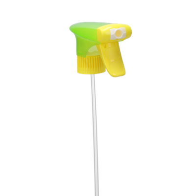 Spray gun PP yellow 28/410