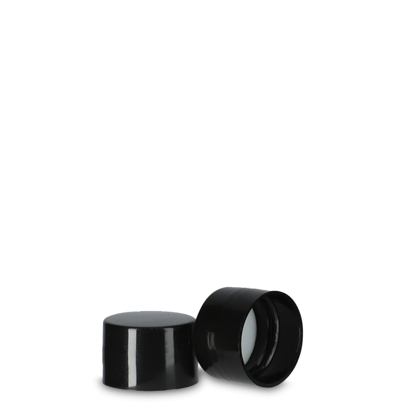 Screw cap PP black 24/410 round
