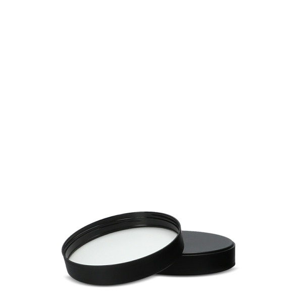 Screw lid for cans PP black RD 90