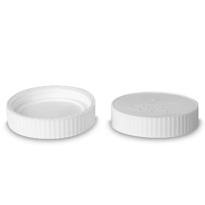 Push &amp; turn closure HDPE natural RD 90