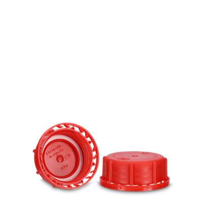 Tamper-evident closure PP red RD 51