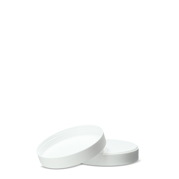 Screw lid for cans PP white RD 90