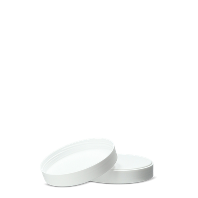 Screw lid for cans PP white RD 90