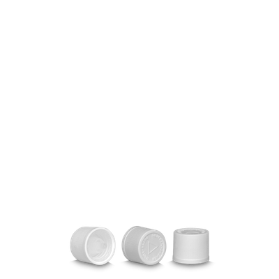 Chiusura push &amp; turn HDPE naturale GL 18