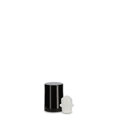 Roll-On - LDPE - naturel - GL 18 - avec capuchon noir