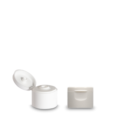 Fermeture à charnière pliante PP blanc 24/410 - diamètre du trou 2,9 mm