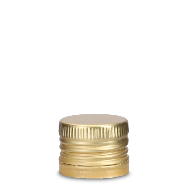 Screw cap aluminum gold PP 31