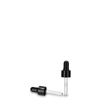 Pipette cap silicone black GL 18