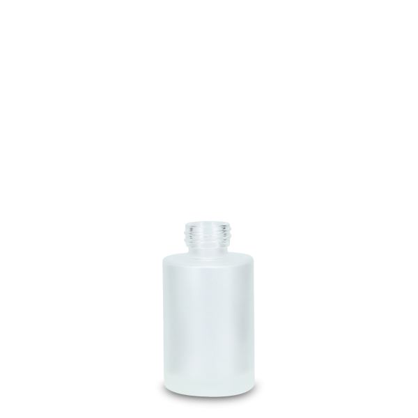 30 ml dropper bottle glass clear matt 20/410 round