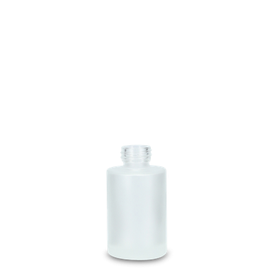 30 ml dropper bottle glass clear matt 20/410 round