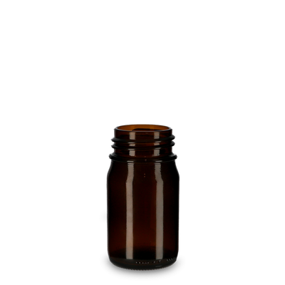 250 ml verre à col large marron OV 60 rond