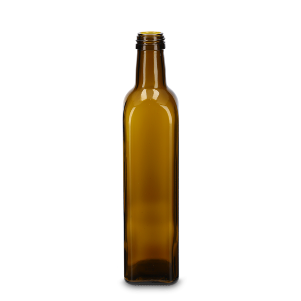 500 ml vinegar &amp; oil bottle glass antique green