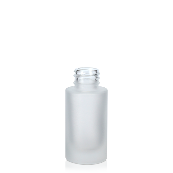 15 ml dropper bottle glass clear matt 20/410 cylindrical