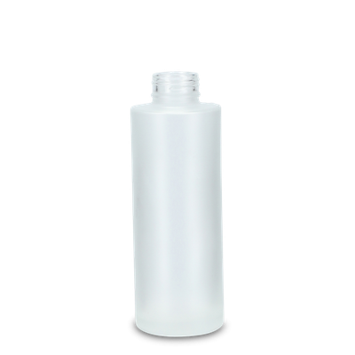 100 ml Tropfflasche Glas klar mattiert 24/410 rund