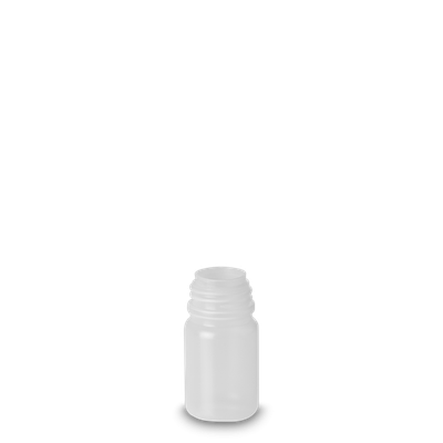 Flacone da laboratorio da 50 ml LDPE naturale RD 32 rotondo