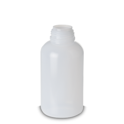 1000 ml laboratory bottle LDPE natural RD 65 round