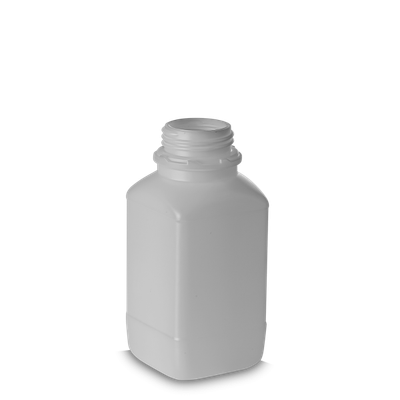 750 ml square bottle HDPE natural OV 54 square