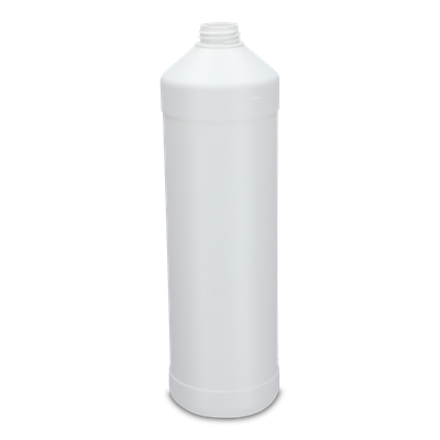 Botella redonda de 1000 ml HDPE RD 28 cilíndrica