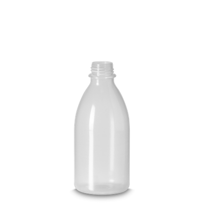 500 ml laboratory bottle LDPE natural RD 25 round