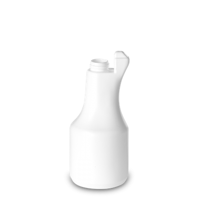 500 ml spray bottle HDPE white RD 28 spray