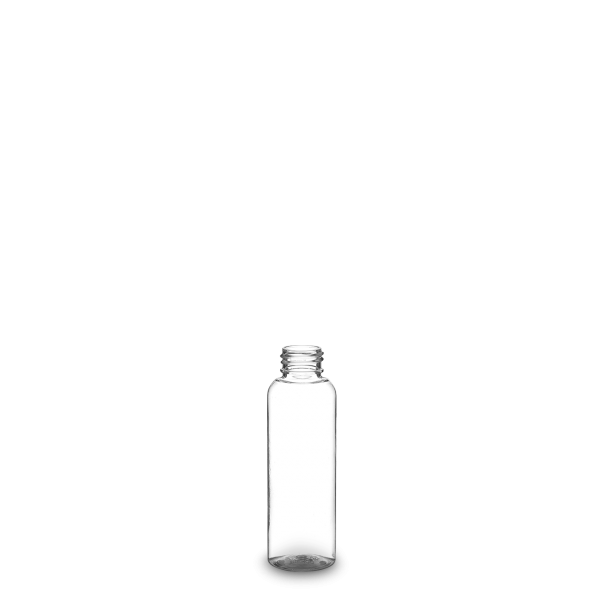 100 ml Tall Boston Round - PET - clear - 24/410