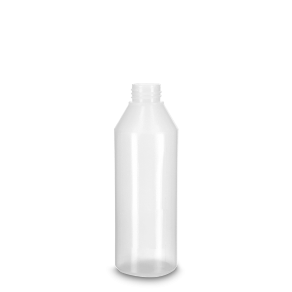 500 ml round bottle LDPE natural RD 32 cylindrical