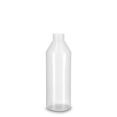 500 ml round bottle LDPE natural RD 32 cylindrical