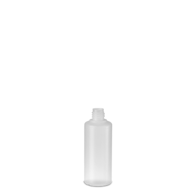 80 ml round bottle LDPE natural RD 18 cylindrical