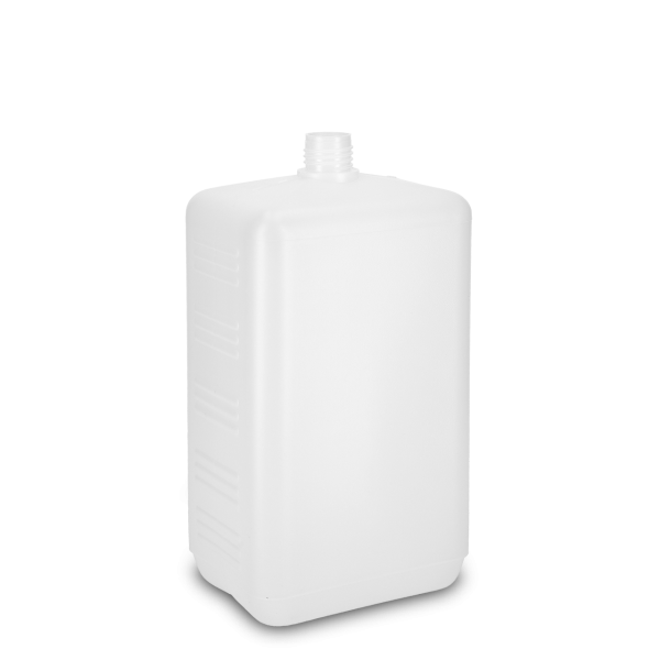 1500 ml square bottle HDPE natural RD 25 rectangular