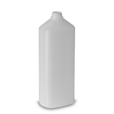Flacon module 1000 ml HDPE naturel RD 28 ovale