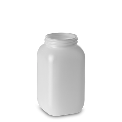 950 ml chemical bottle HDPE natural RD 70 square