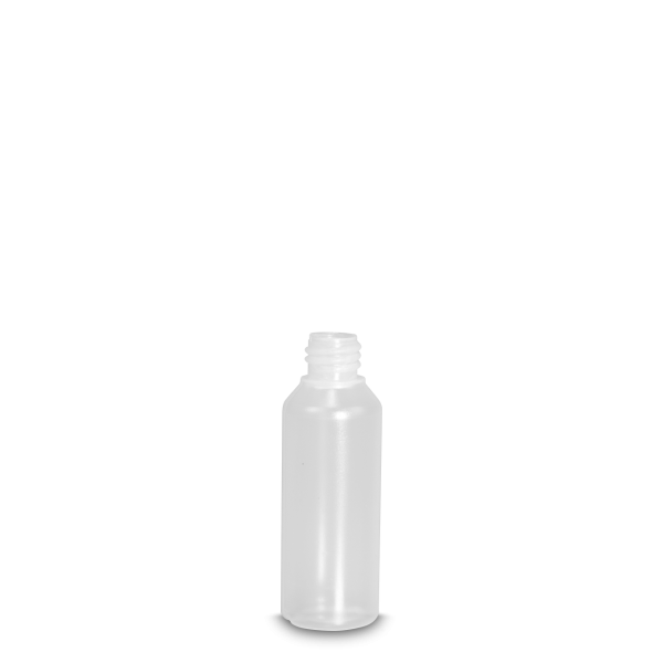 100 ml round bottle LDPE natural RD 18 cylindrical