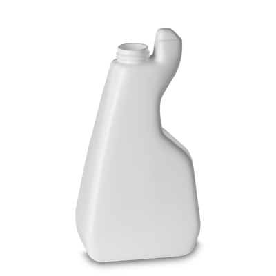 Botella pulverizadora 500 ml HDPE blanco RD 28 spray