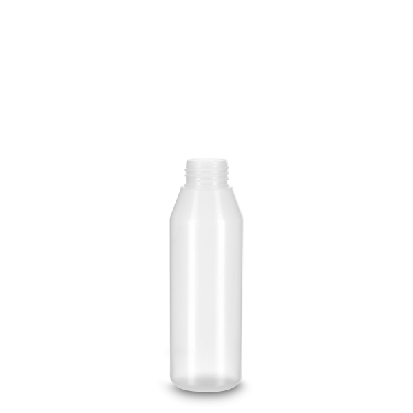 250 ml round bottle LDPE natural RD 32 cylindrical