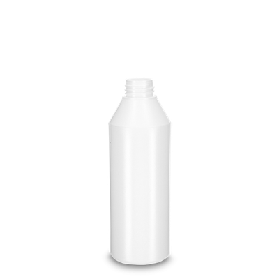 500 ml round bottle LDPE white RD 32 cylindrical