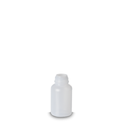 50 ml Laborflasche LDPE natur RD 18 rund