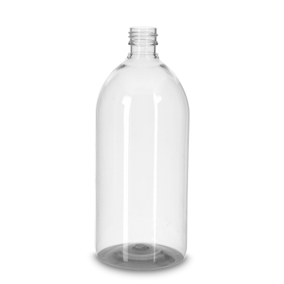 1000 ml de jarabe farmacéutico - transparente - rosca PP 28
