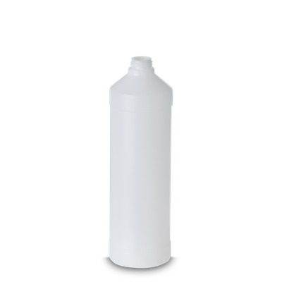 Botella redonda 1000 ml HDPE natural RD 28 redonda