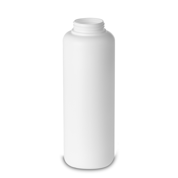 Botella redonda 1000 ml HDPE blanco RD 50 cilíndrico