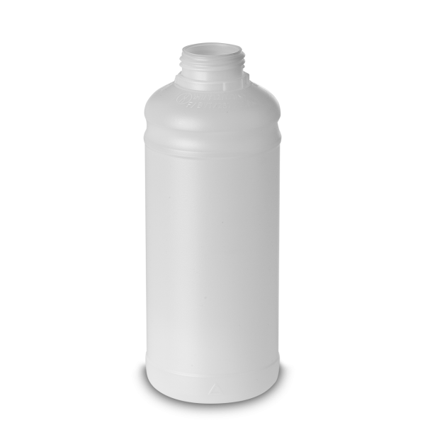 Flacon rond 1000 ml HDPE naturel RD 42 rond