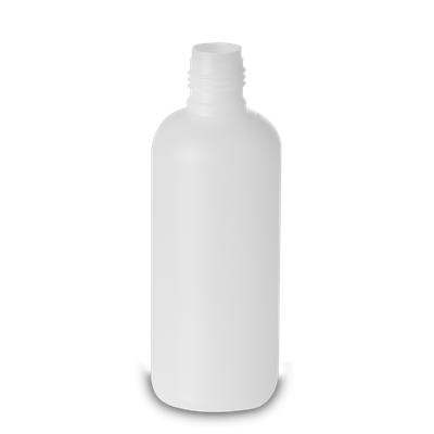 250 ml round bottle HDPE natural RD 25 round