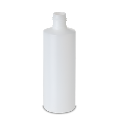 200 ml round bottle HDPE natural RD 22 cylindrical