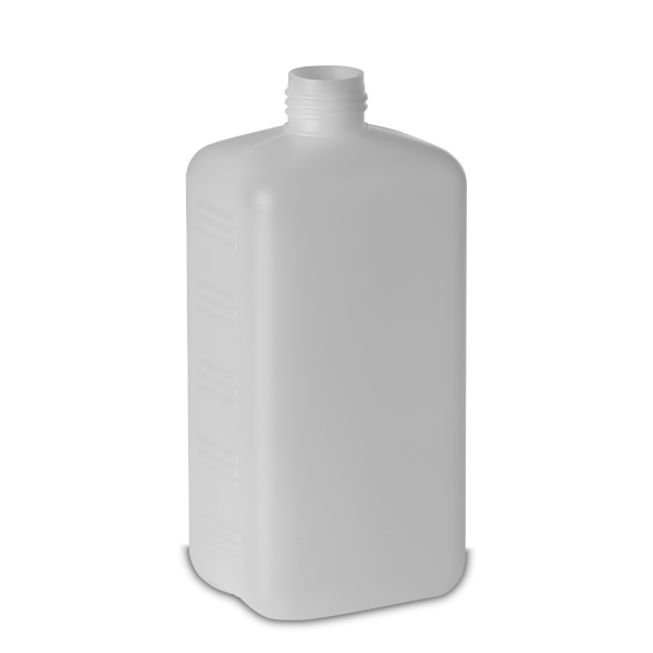 Flacon distributeur 500 ml HDPE naturel RD 25 distributeur