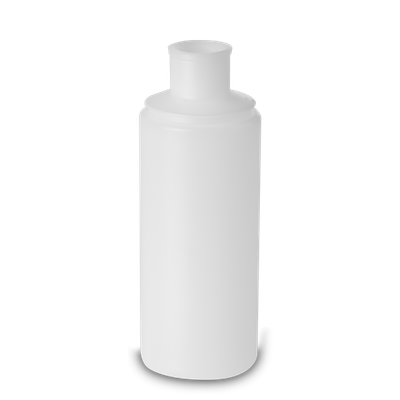 Flacon rond 100 ml HDPE naturel PR cylindrique