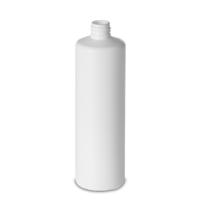 250 ml Rundflasche HDPE weiß RD 20 zylindrisch