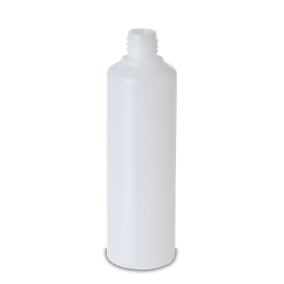 125 ml round bottle HDPE natural RD 18 cylindrical